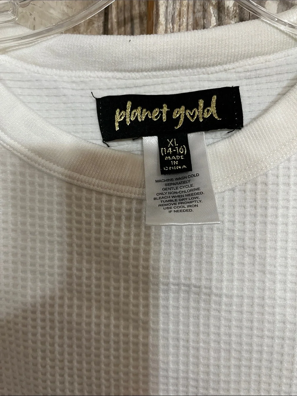 Planet Gold lightweight waffle